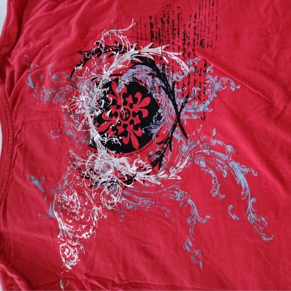 LL Cool J T-Shirt Men's Sz XXL Red Short Sleeve Shirt Streetware Y2K Trend Retro - Picture 3 of 10